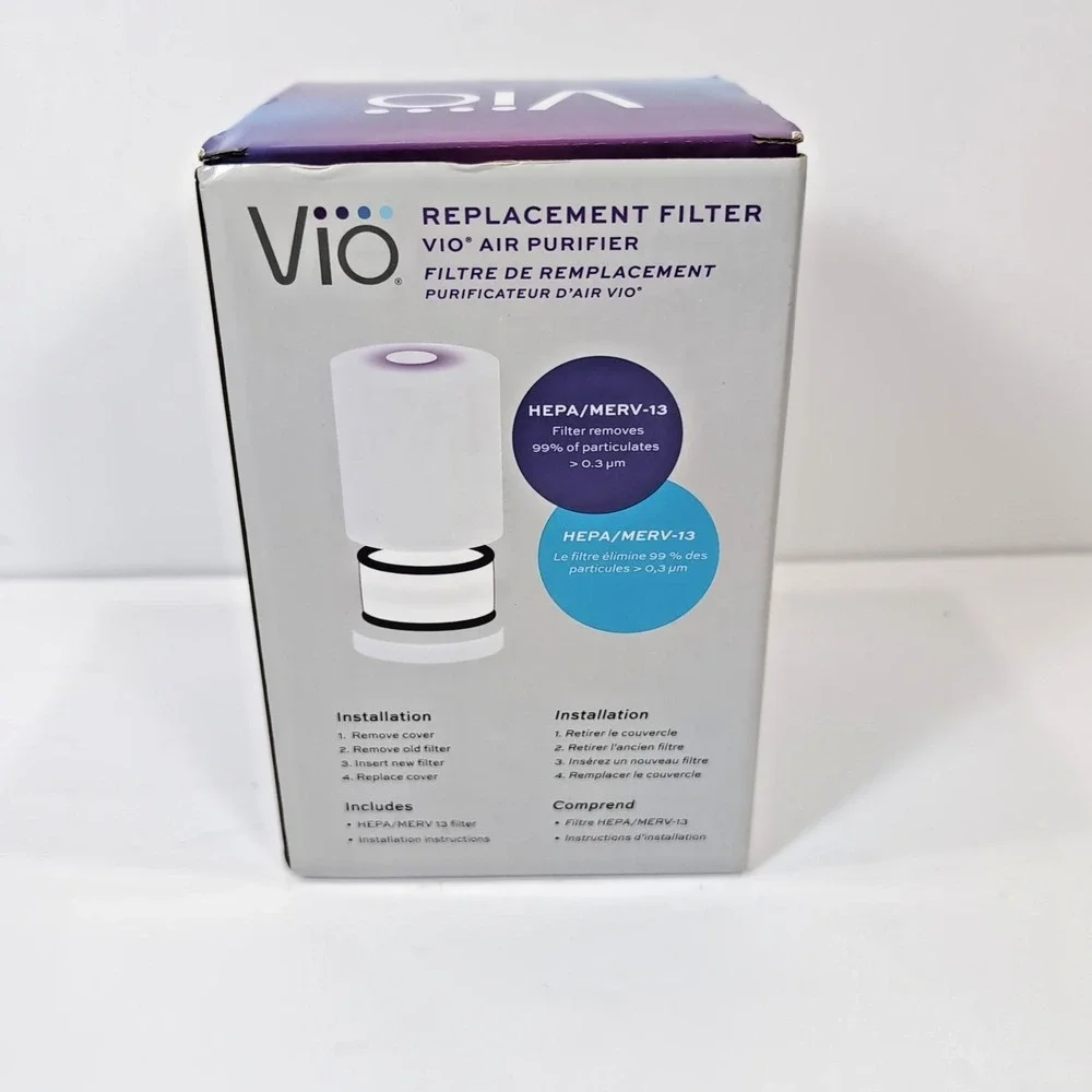 Vio Air Filter Replacement for Air Purifier MERV-13 HEPA Brand New 2 Pack
